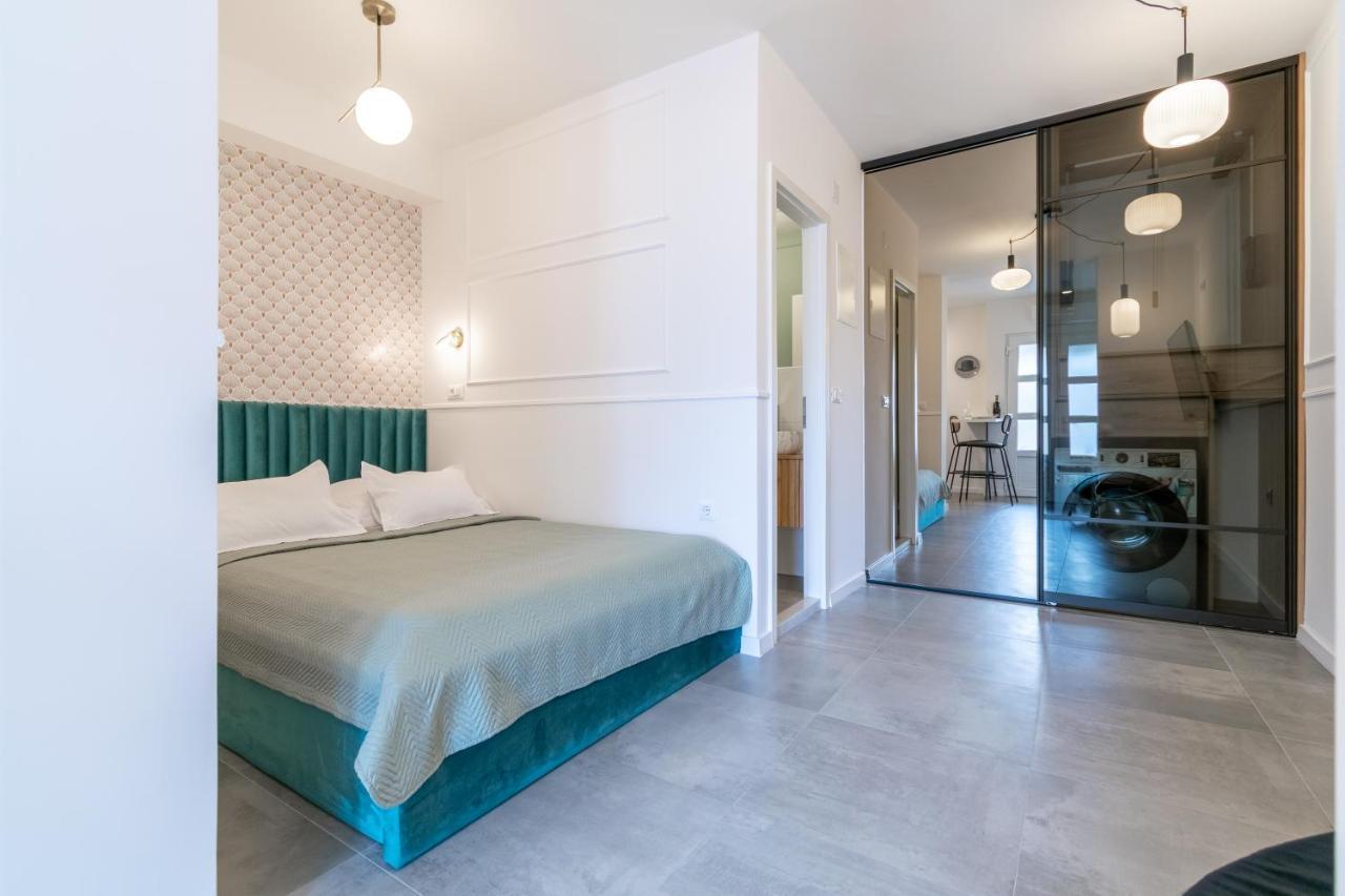 Studio Apartment Smile, Near Beach & Center, Free Parking, Balcony マカルスカ エクステリア 写真
